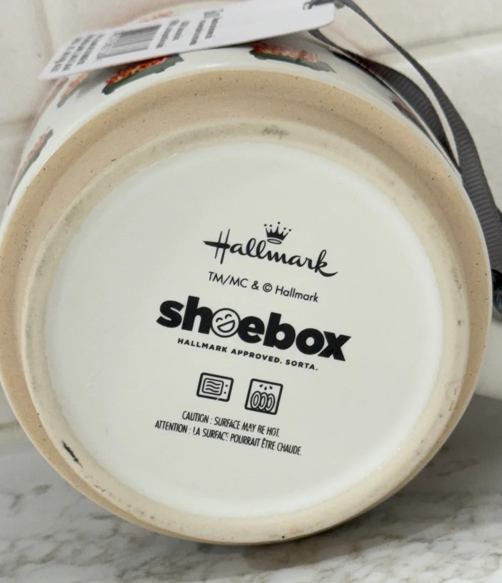 NWT Hallmark Shoebox Dumpster Fire Mug Everything's Fine Ceramic Coffee Cup Mug